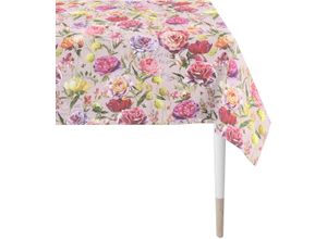 4003440260702 - Tischdecke APELT 7701 SUMMERTIME Sommerdeko Sommer Tischdecken Gr B L 150 cm x 250 cm 1 St rechteckig bunt (rosa pink bunt) Tischdecken Digitaldruck