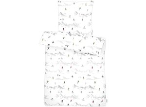 4003440269781 - Bettwäsche APELT Aspen Gr B L 135 cm x 200 cm (1 St) B L 80 cm x 80 cm (1 St) Satin (Bio-Baumwolle) grau (weiß grau) Satin-Bettwäsche 4003440269781 - Bettwäsche APELT Aspen Gr B L 135 cm x 200 cm (1 St) B L 80 cm x 80 cm (1 St) Satin (Bio-Baumwolle) grau (weiß grau) Satin-Bettwäsche