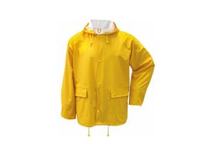 4003457328020 - Trizeratop - Arbeitsjacke Regenjacke PU-Regenjacke gelb Größe m - gelb