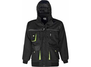 4003457334311 - Triuso - Winterjacke Power powerwj Gr 2XL schwarz grün - schwarz grün