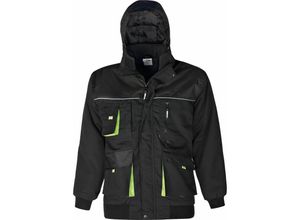 4003457334977 - Winterjacke Power powerwj Gr s schwarz grün - schwarz grün - Triuso