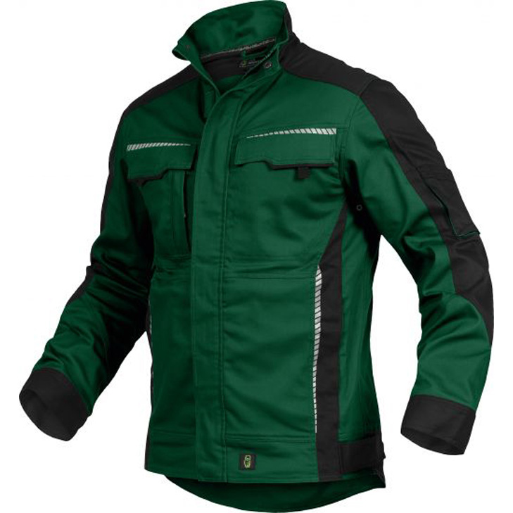 4003457368507 - Trizeratop - Arbeitsjacke Jacke grün schwarz Größe s - grün