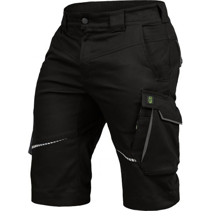 4003457368798 - Shorts Flex-Line FLEXK25 Herren Gr 68 schwarz grau - Leibwächter