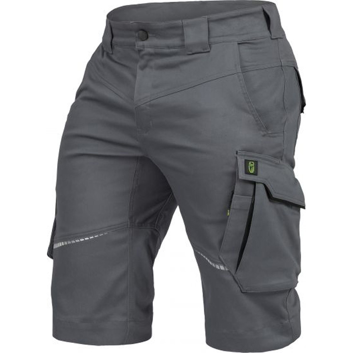 4003457368873 - Shorts Flex-Line FLEXK27 Herren Gr 56 grau schwarz - grau schwarz