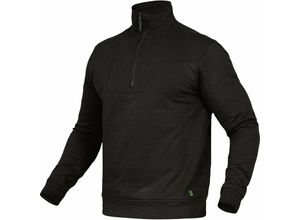 4003457371354 - Zip-Sweater Flex-Line FLEXR05 Gr l schwarz - schwarz - Leibwächter