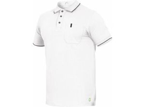 4003457372214 - Flex Line Polo-Shirt weiß s - Leibwächter