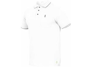 4003457372238 - Polo-Shirt Flex-Line FLEXU04 Gr l weiß - Leibwächter