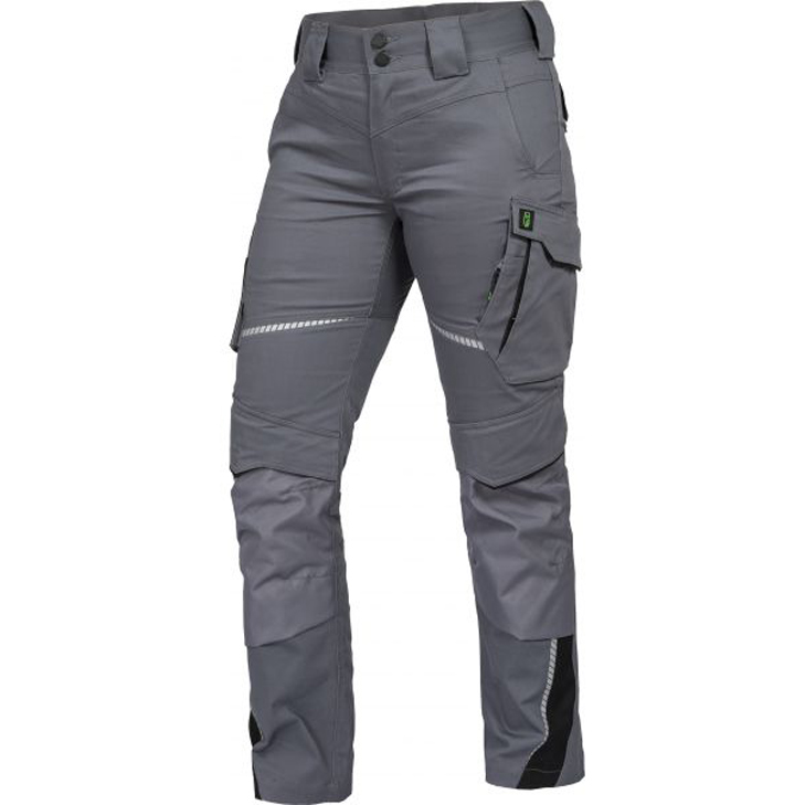 4003457373280 - Bundhose Flex-Line Damen FLXDH27 Gr 50 grau schwarz - grau schwarz - Leibwächter