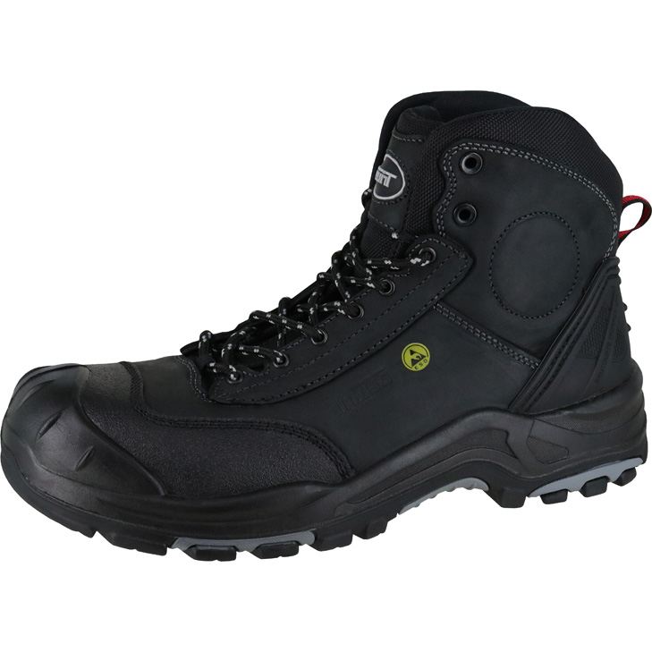 4003457373761 - Trizeratop - Arbeitsschuhe S3 Stiefel niedrig schwarz Größe 39 - schwarz