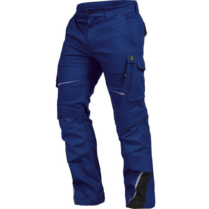 4003457373860 - Trizeratop - Arbeitshose Bundhose kornblau schwarz Größe 42 - blau