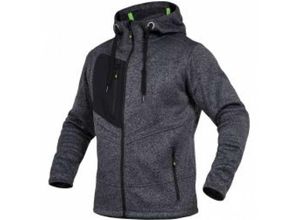 4003457377707 - Strickjacke castj Gr 3XL grau - Leibwächter