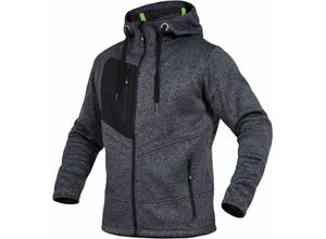 4003457377714 - Strickjacke castj Gr 4XL grau - Leibwächter