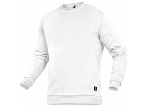 4003457384538 - Trizeratop - Arbeitspullover Sweatshirt Rundhals Sweater weiß Größe m - weiss