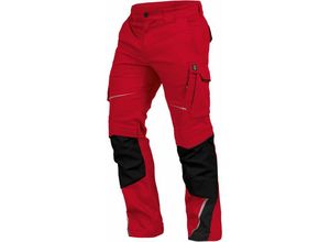 4003457388291 - Bundhose Herren Flex-Line FLEXH22 Gr 24 rot schwarz - rot schwarz