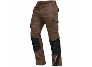 4003457392854 - Bundhose Herren Flex-Line FLEXH29 Gr 24 haselnuss schwarz - haselnuss schwarz - Leibwächter