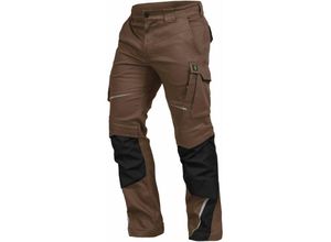 4003457392878 - Bundhose Herren Flex-Line FLEXH29 Gr 26 haselnuss schwarz - haselnuss schwarz - Leibwächter