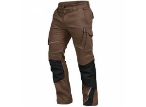 4003457392946 - Bundhose Herren Flex-Line FLEXH29 Gr 44 haselnuss schwarz - haselnuss schwarz - Leibwächter