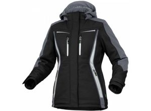 4003457394278 - Winter-Softshelljacke Flex-Line FLXDI25 Gr 42 schwarz grau - schwarz grau - Leibwächter