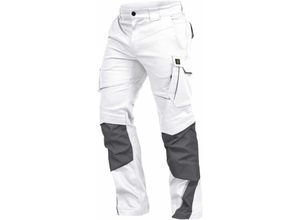 4003457415355 - Bundhose Herren Flex-Line FLEXH24 Gr 23 weiß grau