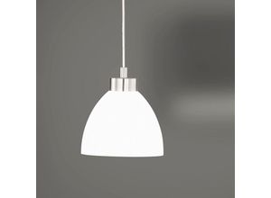 4003474152752 - Pendelleuchte Clara in weiß und nickel-matt 1-flammig - white - Wofi