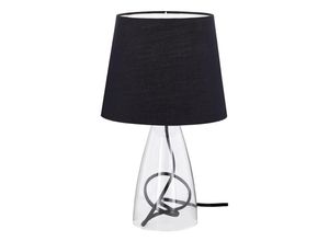 4003474259482 - Wofi - Tisch Lese Büro Lampe Leuchte Textil Schirm schwarz Action 800801100000