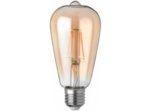 4003474310862 - Wofi - Vintage led 4 Watt E27 Kugel Leuchtmittel Filament Amber 2500 k 280 lm dimmbar 9740