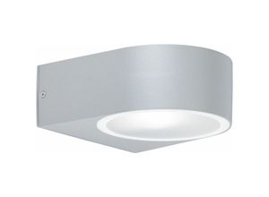 4003474331393 - Wofi - Außen Wand Lampe grau Garten Fassaden Beleuchtung alu Down Strahler Leuchte 406101507000