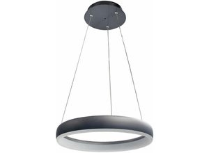 4003474354804 - Wofi - Hängeleuchte Esstischlampe Pendelleuchte Fernbedienung cct Farbwechsel Acryl schwarz dimmbar led 24 w 1750 lm 2800-6500 k DxH 40x150cm