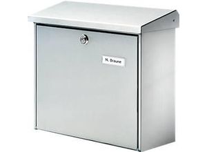 4003482041901 - Burg Wachter - Burg Wächter 4190 comfort 3913 ni Briefkasten Edelstahl Silber Schlüsselschloss