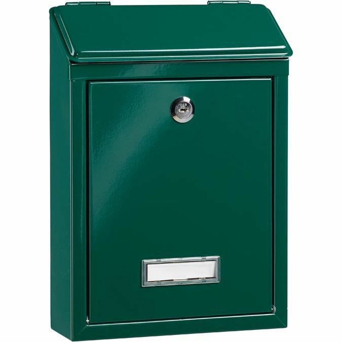 4003482381007 - Briefkasten   Grau Verzinkter Stahl 21 x 6 x 30 cm