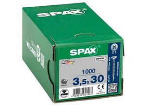 4003530003967 - SPAX® Universalschrauben Z2 Senkkopf WIROX 30mm x 35 mm 1000 St