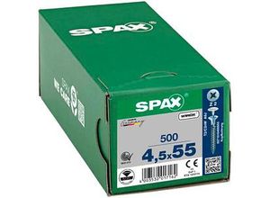 4003530017162 - SPAX® Universalschrauben Z2 Senkkopf WIROX 55mm x 45 mm 500 St