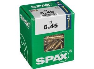 4003530021527 - Spax Universalschrauben 50 x 45 mm PZ 2 - 75 Stk Holzschrauben