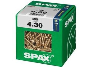 4003530021718 - Universalschrauben 40 x 30 mm pz 2 - 400 Stk Holzschrauben - Spax