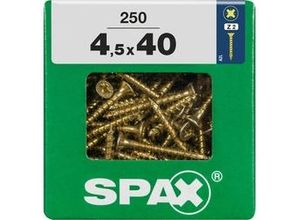 4003530021763 - Universalschrauben 45 x 40 mm pz 2 - 250 Stk Holzschrauben - Spax