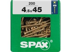 4003530021770 - Spax - Universalschrauben 45 x 45 mm pz 2 - 200 Stk Holzschrauben