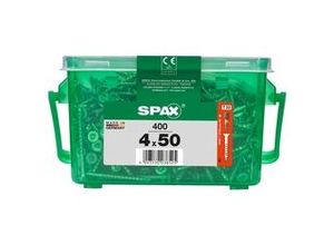 4003530038525 - Universalschrauben 40 x 50 mm tx 20 Senkkopf - 400 Stk Holzschrauben - Spax