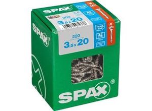 4003530072338 - Spax Universalschrauben 35 x 20 mm TX 15 - 200 Stk