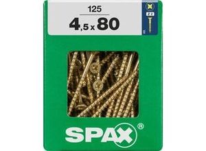 4003530094088 - Spax Universalschrauben 45 x 80 mm PZ 2 - 125 Stk