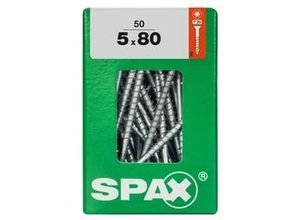 4003530161001 - Spax Universalschrauben 50 x 80 mm TX 20 - 50 Stk