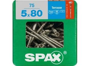 4003530190063 - Spax Terrassenschrauben 50 x 80 mm TX 25 - 75 Stk