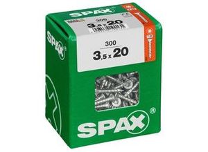 4003530190131 - Spax - Universalschrauben 35 x 20 mm tx 20 - 300 Stk Holzschrauben