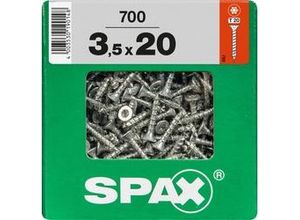 4003530190148 - Spax Universalschrauben 35 x 20 mm TX 20 - 700 Stk Holzschrauben