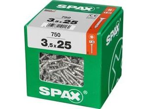 4003530190162 - Universalschrauben 35 x 25 mm tx 20 - 750 Stk Holzschrauben - Spax