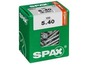 4003530190278 - Spax Universalschrauben 50 x 40 mm TX 20 - 100 Stk