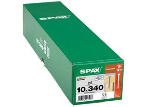 4003530245947 - ® - spax hiforce 10 x 340 mm 25 Stück t-star plus T50 4CUT wirox 0251011003405