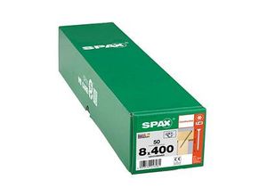 4003530246081 - Senkmultikopf T-Star Plus T40 Vollgewinde Cut Wirox 50St 8x400 - Spax