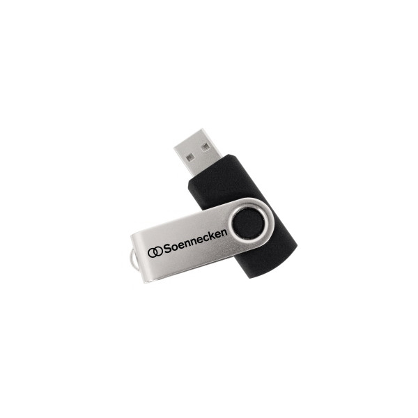 4003630000859 - USB-Stick 71616 USB 20 schwarz silber 32 GB