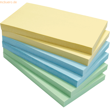 4003630013217 - Haftnotiz Recycling 125 x 75 mm (B x H) farbig sortiert 100 Bl Block 6 Block Pack 4003630013217 6 Stück 4003630013217 - Haftnotiz Recycling 125 x 75 mm (B x H) farbig sortiert 100 Bl Block 6 Block Pack 4003630013217 6 Stück