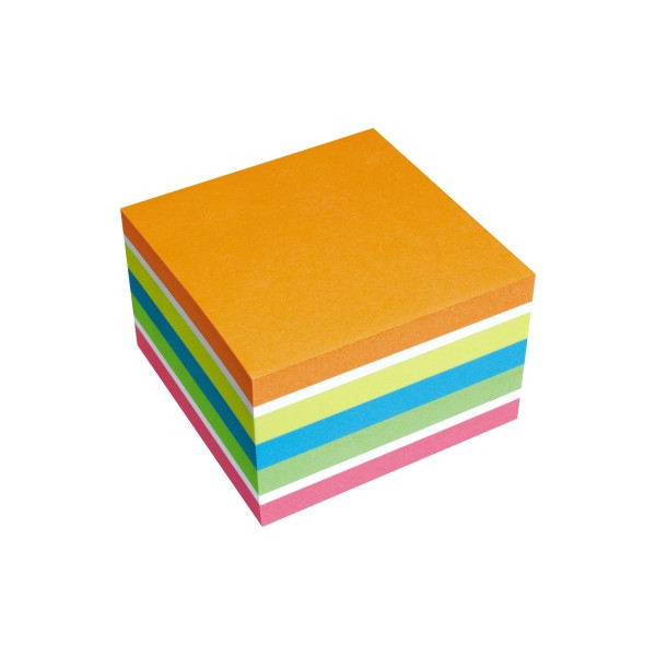 4003630014818 - Haftnotizwürfel Farbmix Brilliant 75 x 75 mm (B x H) orange weiß gelb blau grün pink 450 Bl 4003630014818 450 Blatt 4003630014818 - Haftnotizwürfel Farbmix Brilliant 75 x 75 mm (B x H) orange weiß gelb blau grün pink 450 Bl 4003630014818 450 Blatt